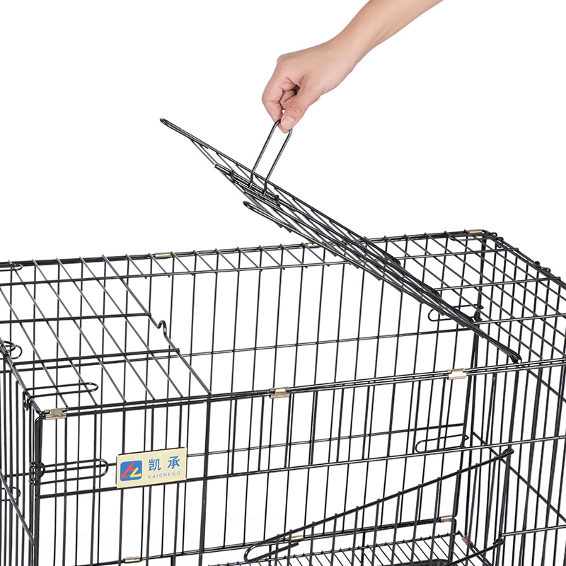 Metaal opvouwbare hondenkrat voor puppy's