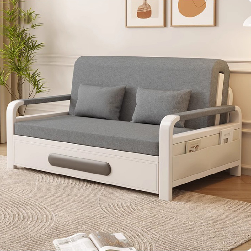 Dubbele kleur vouwen multifunctionele slaapbank Dubbele kleur vouwen multifunctionele slaapbank
