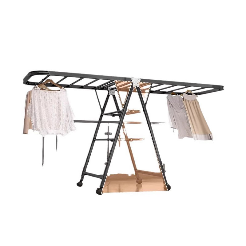 Vloer-bestaande vouwkleding droogrek Vloer-bestaande vouwkleding droogrek