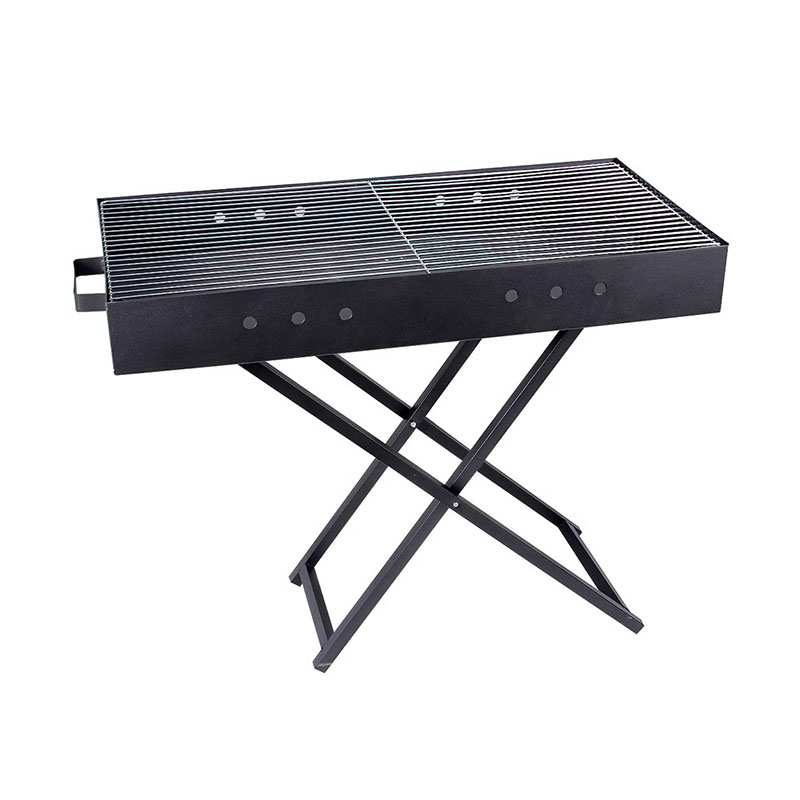 Overdekte X-vormige grill