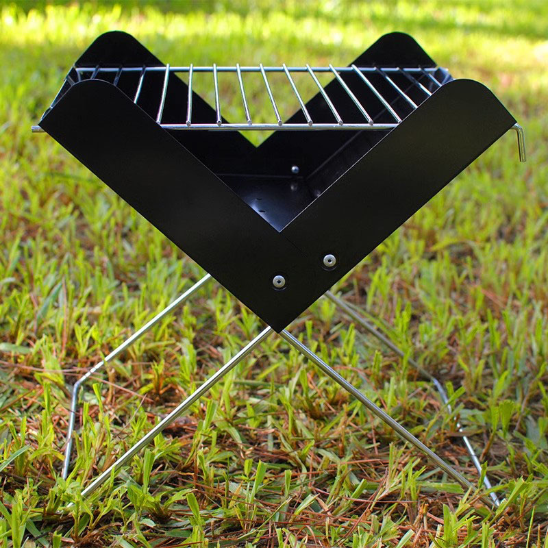 Buitenvouwen kleine barbecue grill