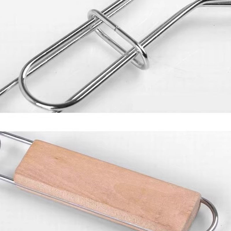 Roestvrijstalen gegrilde visclips