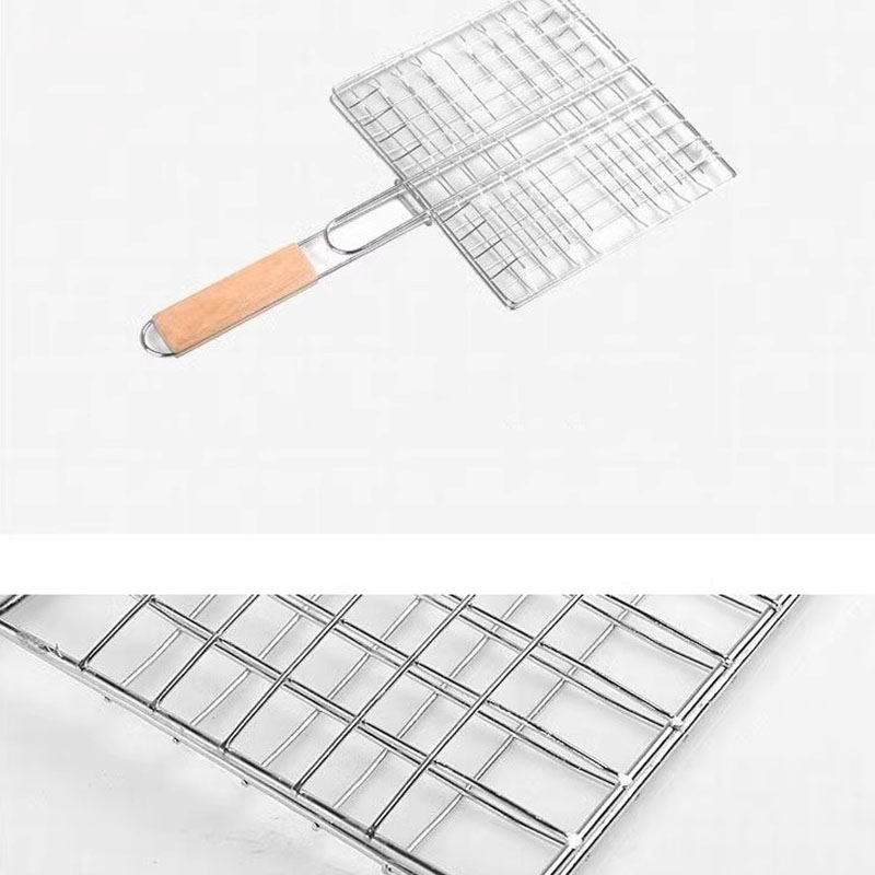 Roestvrijstalen gegrilde visclips