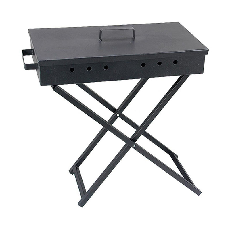 Overdekte X-vormige grill